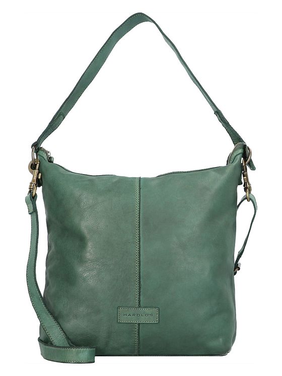 Harold's Submarine skuldertaske i læder 33 cm