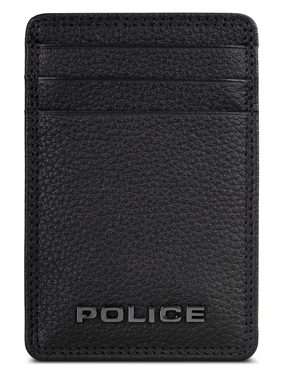 Police Kreditkortetui RFID-beskyttelse Læder 7 cm