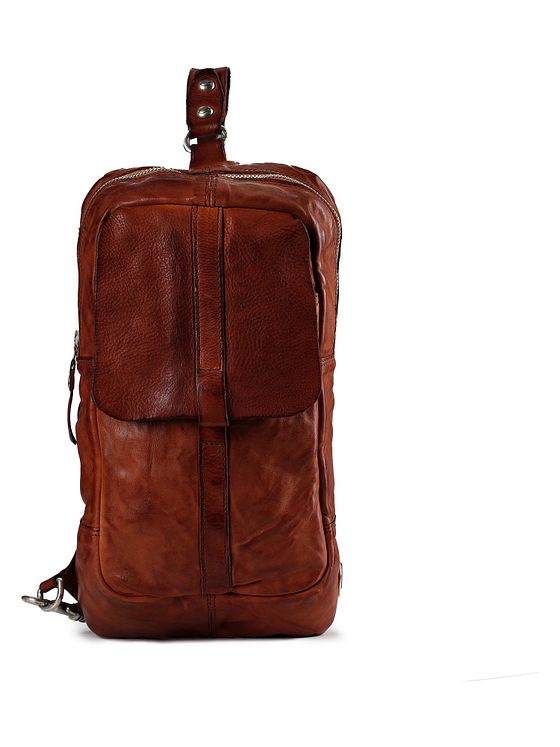 Campomaggi Avocado Sling Tasker i læder 36 cm