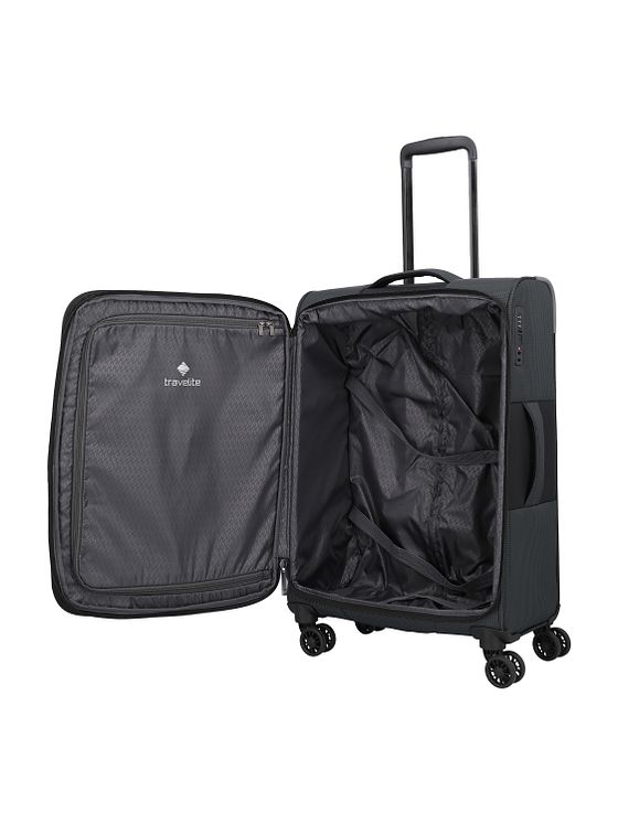 Travelite Corsiica 4 hjul Trolley M 67 cm med strækfold Travelite Corsiica 4 hjul Trolley M 67 cm med strækfold