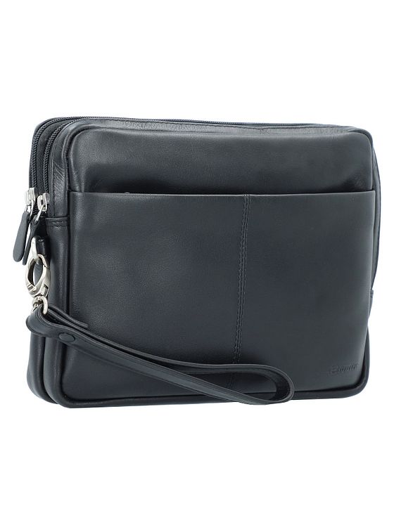 Esquire Håndledstaske i Oxford-læder 25 cm Esquire Håndledstaske i Oxford-læder 25 cm