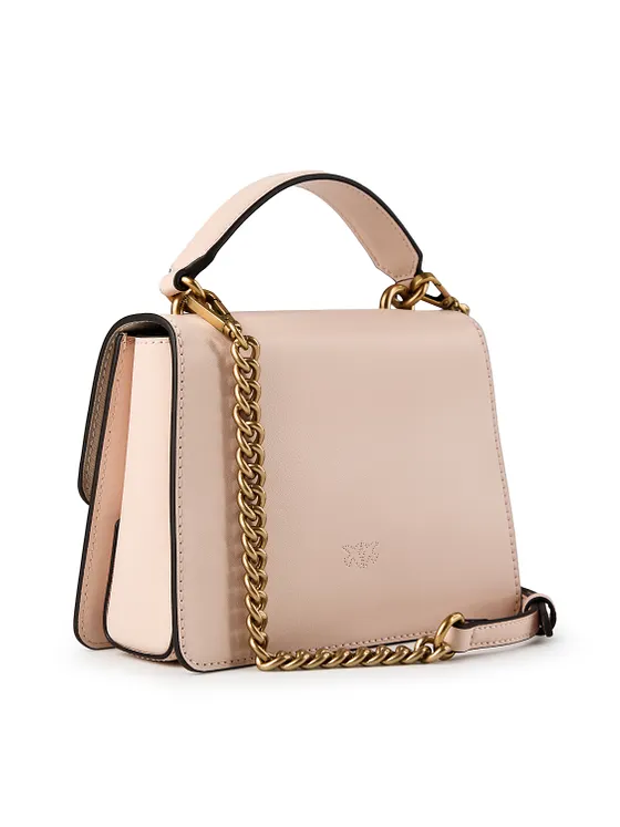 PINKO Love One Bolso Piel natural 23 cm PINKO Love One Bolso Piel natural 23 cm