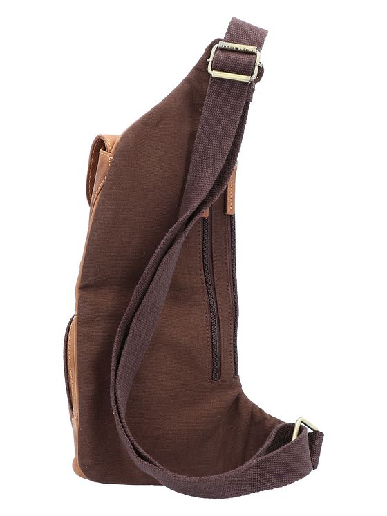 Greenburry Vintage skuldertaske i læder 26 cm