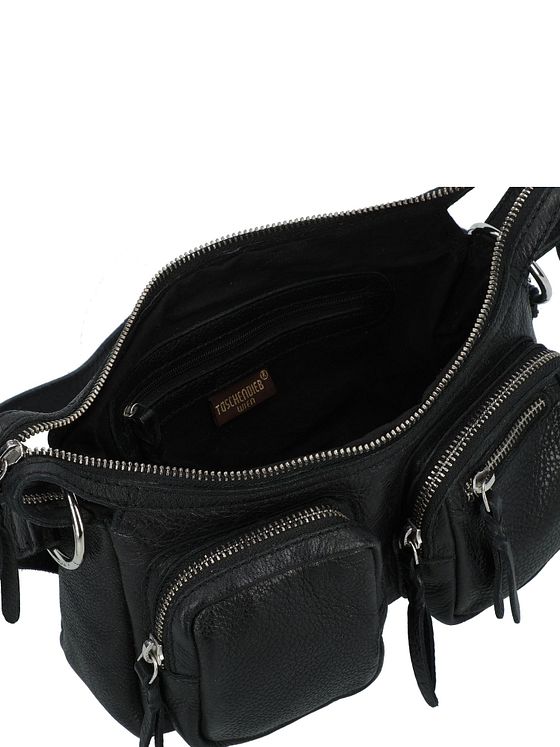 Taschendieb Wien Salvatorianerplatz Skuldertaske Læder 24 cm