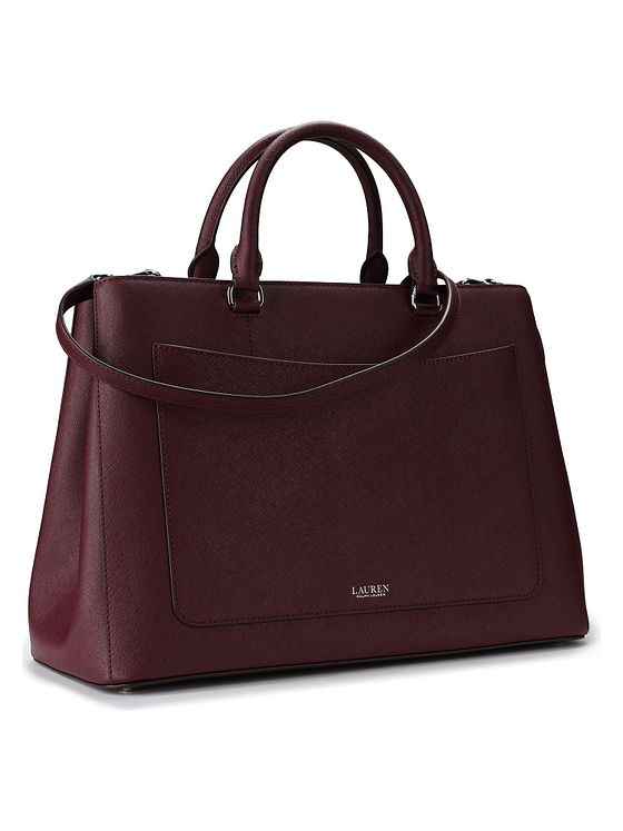 Lauren Ralph Lauren Hanna Håndtaske Læder 40 cm