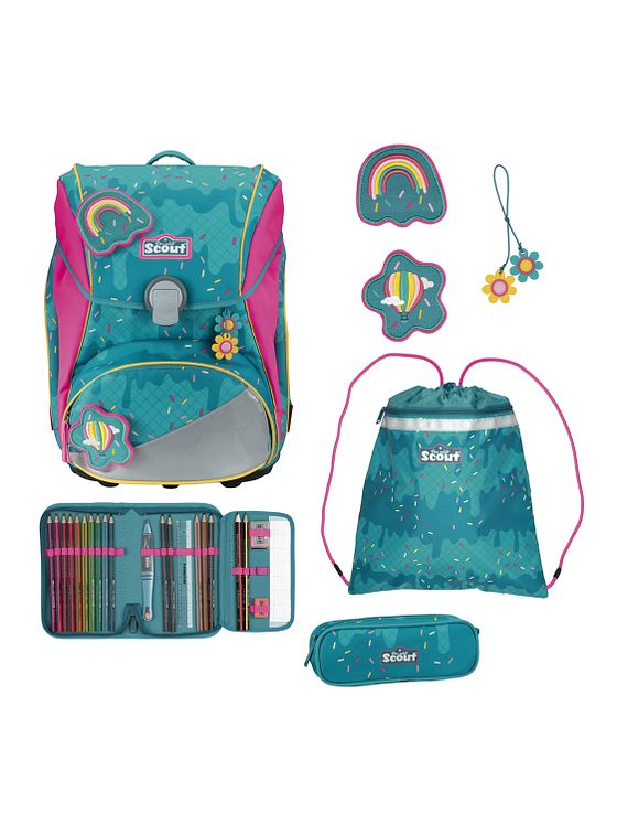 Scout Alpha Skoleransel-sæt