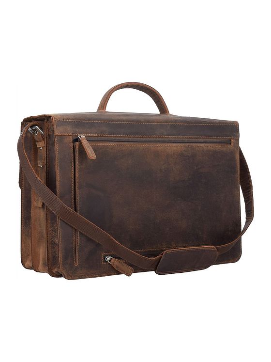 Plevier Retro Zeppelin Dokumenttaske Læder 43.5 cm Laptoprum