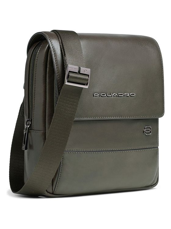 Piquadro Philip Skuldertaske Læder 20 cm