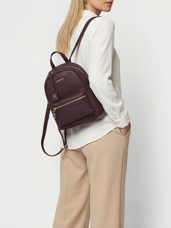 Lazarotti Bologna Leather City-rygsæk Læder 27 cm