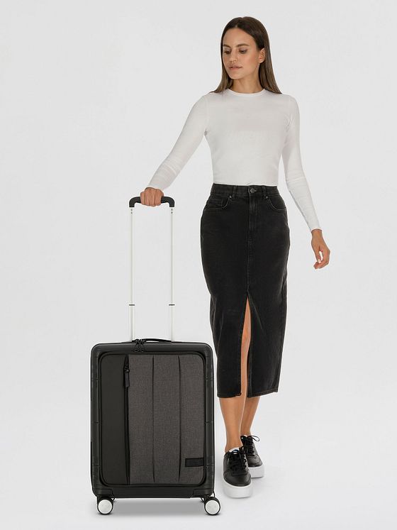 American Tourister Hello Cabin 4 kolečka Kabinkový kufr 55 cm Kapsa na notebook