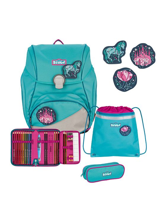 Scout Alpha skoletaske sæt 4 stk.