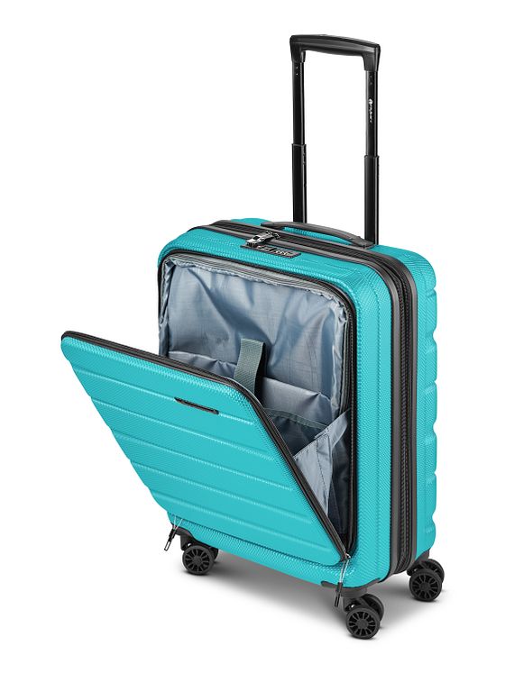 Franky Munich 4.0 4 ruedas Trolley de cabina 55 cm Compartimento para laptop Con fuelle expandible