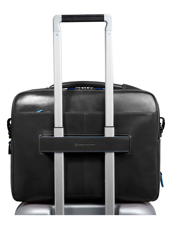 Piquadro Blue Square Dokumenttaske Læder 39 cm Laptoprum Piquadro Blue Square Dokumenttaske Læder 39 cm Laptoprum