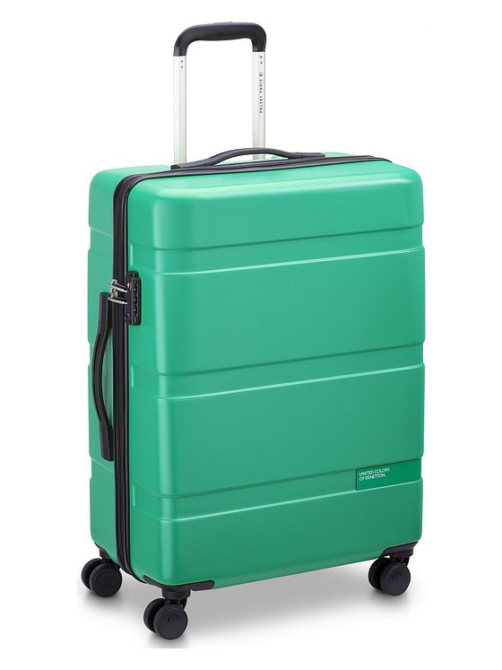 Delsey Paris x United Colors of Benetton Now Hardside 4-hjuls kuffertsæt 3 stk. med stretchfoldning