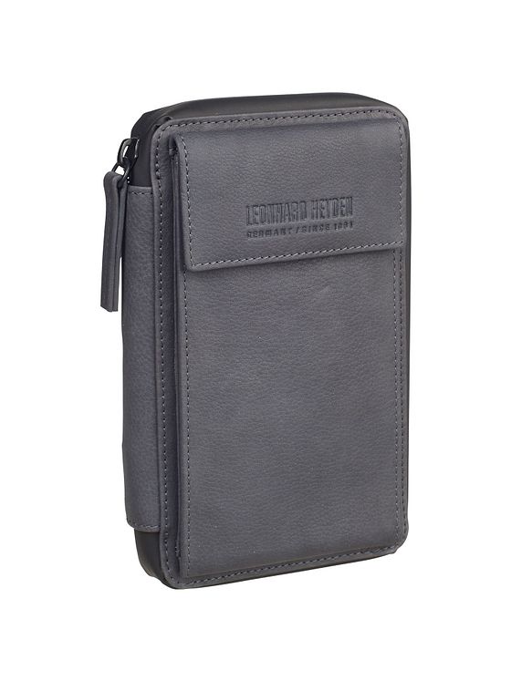 Leonhard Heyden Haag mobiltelefontaske læder 11 cm