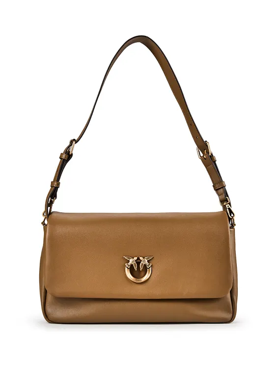 PINKO Click Soft Classic Taška přes rameno Kůže 32 cm PINKO Click Soft Classic Taška přes rameno Kůže 32 cm