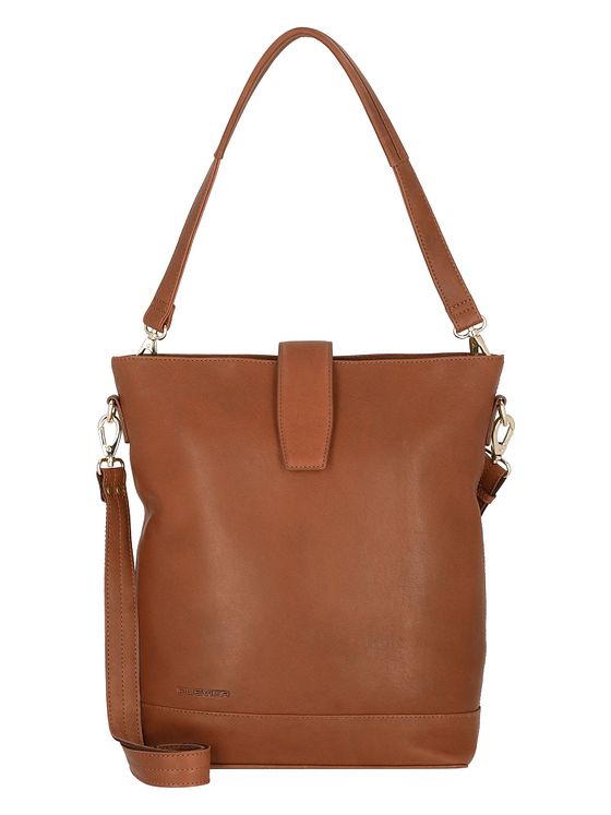 Plevier Bow Skuldertaske Læder 30 cm Laptoprum