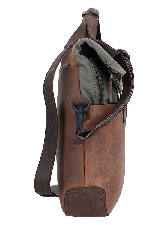 Harold's Twister dokumentmappe i læder 40 cm med rum til bærbar computer