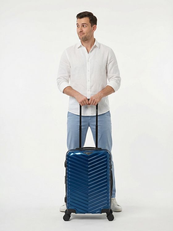 Redolz Essentials 18 4 kolečka Kabinkový kufr 55 cm s roztažitelným záhybem