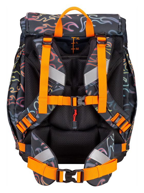 Scout Alpha Safety Light Skoleransel-sæt 5-delt