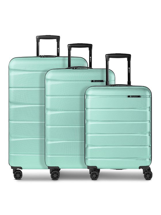 Franky Juego de maletas Munich 4.0 de 4 ruedas, 3 piezas con plegado extensible
