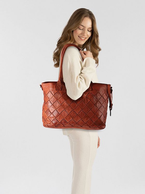 Harbour 2nd Leontina Skuldertaske Læder 40 cm