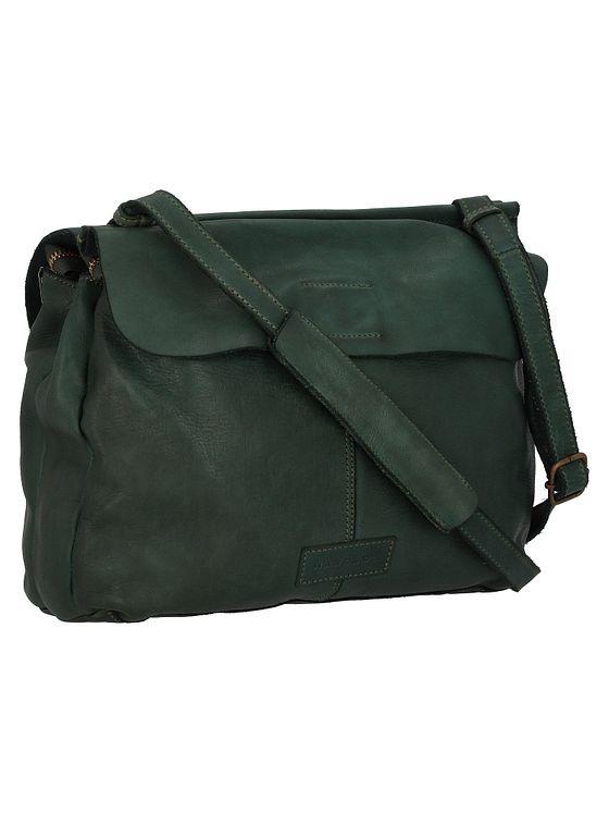 Harold's Submarine skuldertaske i læder 32 cm