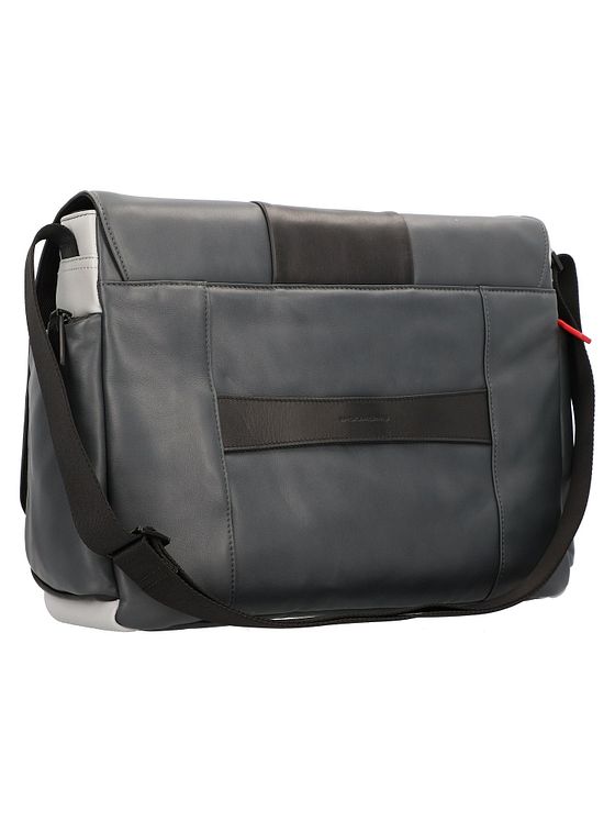 Piquadro Urban Messenger læder 36 cm rum til bærbar computer