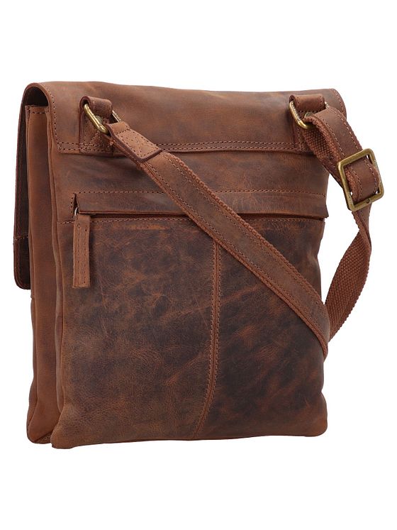 Greenland Nature Montenegro skuldertaske i læder 23 cm