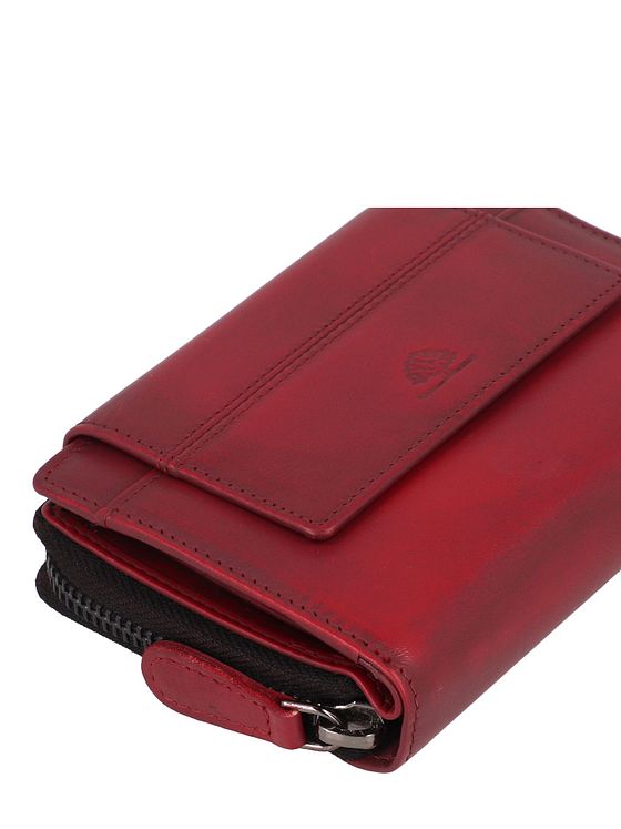 Greenburry Destressed Pung RFID-beskyttelse Læder 13.5 cm