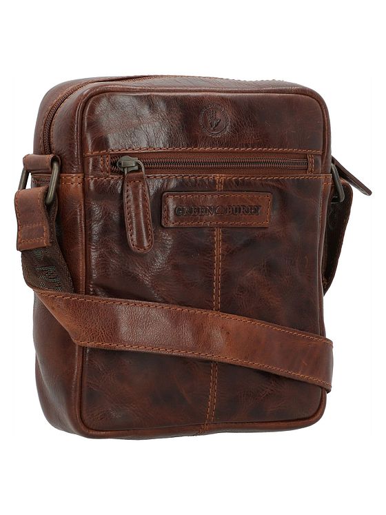 Greenburry Rugged Skuldertaske Læder 21 cm