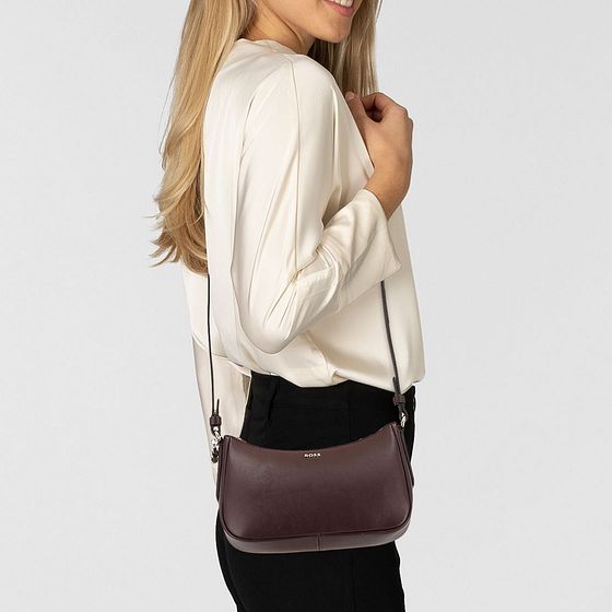 Boss Numah Skuldertaske Læder 19 cm