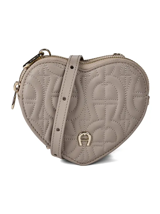 AIGNER Fashion Bolsa banderola Mini Bag Piel natural 14 cm