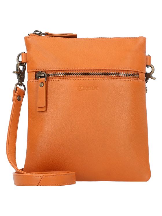 Esquire Peru-skuldertaske i læder 17 cm