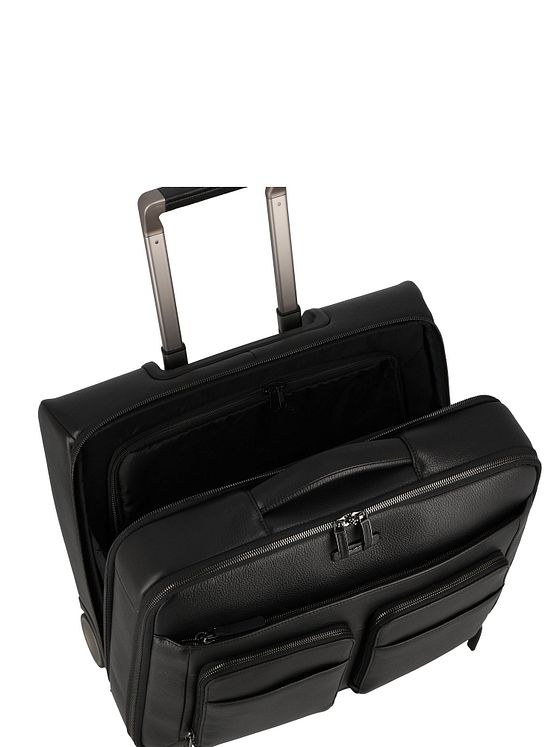 Piquadro Modus Special 2 hjul Business-trolley Læder 44 cm Laptoprum