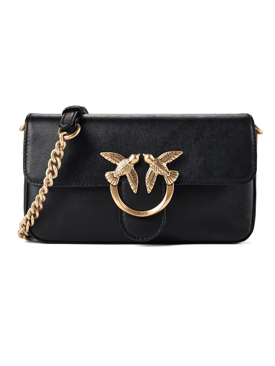 PINKO Love one Crossbody-väska Läder 23 cm PINKO Love one Crossbody-väska Läder 23 cm