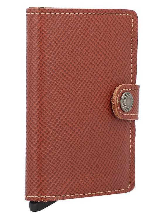 Secrid Mini peněženka Saffiano pouzdro na kreditní karty RFID kůže 6,5 cm