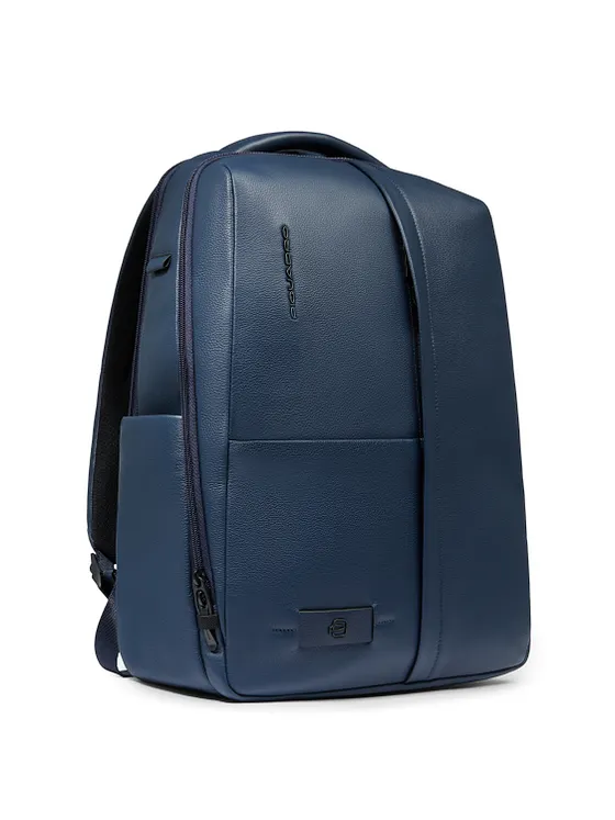 Piquadro Russell Mochila de negocios Bloqueo RFID Piel natural 42 cm Compartimento para el portátil Piquadro Russell Mochila de negocios Bloqueo RFID Piel natural 42 cm Compartimento para el portátil