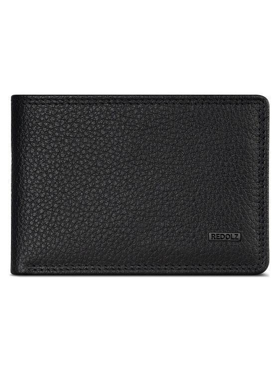 Redolz Leather Essentials QF lille pung RFID-læder 10,5 cm Redolz Leather Essentials QF lille pung RFID-læder 10,5 cm