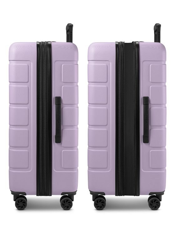 Saxoline Miami 4 kolečka Sada kufrů 2-dílný s roztažitelným záhybem