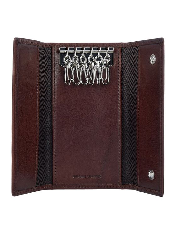 Bric's Monte Rosa nøgleetui i læder 13 cm