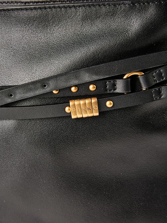 PINKO Belt Bag Big Skuldertaske Læder 40 cm PINKO Belt Bag Big Skuldertaske Læder 40 cm