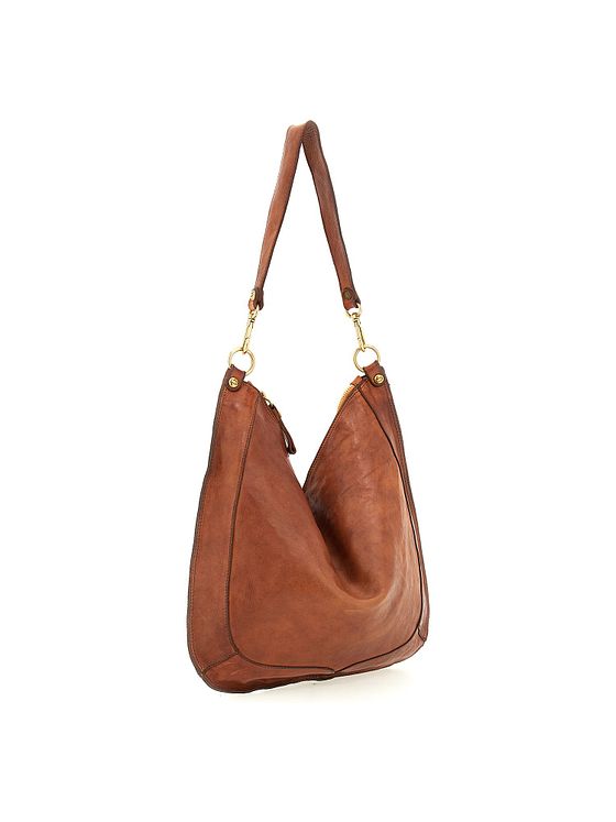 Campomaggi Mogano Skuldertaske Læder 44 cm