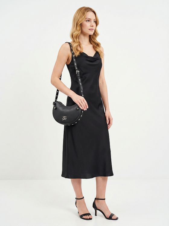 Karl Lagerfeld Autograph Crossbody taske Læder 26 cm Karl Lagerfeld Autograph Crossbody taske Læder 26 cm