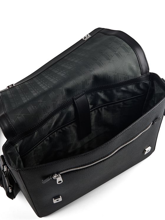 Lacoste Chantaco Dokumenttaske Messenger Læder 35 cm Lacoste Chantaco Dokumenttaske Messenger Læder 35 cm