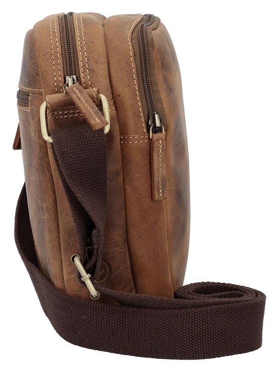 Greenburry Vintage Skuldertaske Læder 20 cm