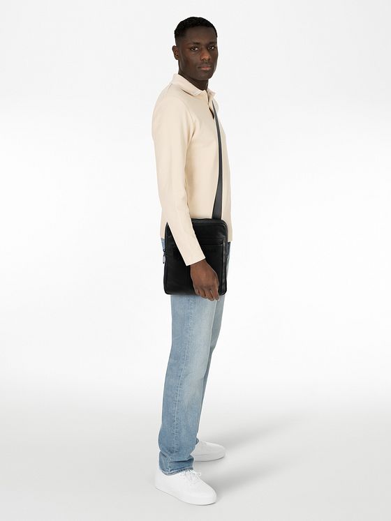 Piquadro Skuldertaske Læder 27 cm