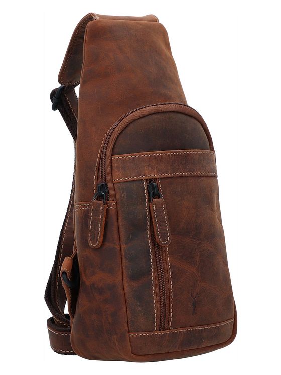 Jack Kinsky Baltimore 17 skuldertaske i læder 30 cm