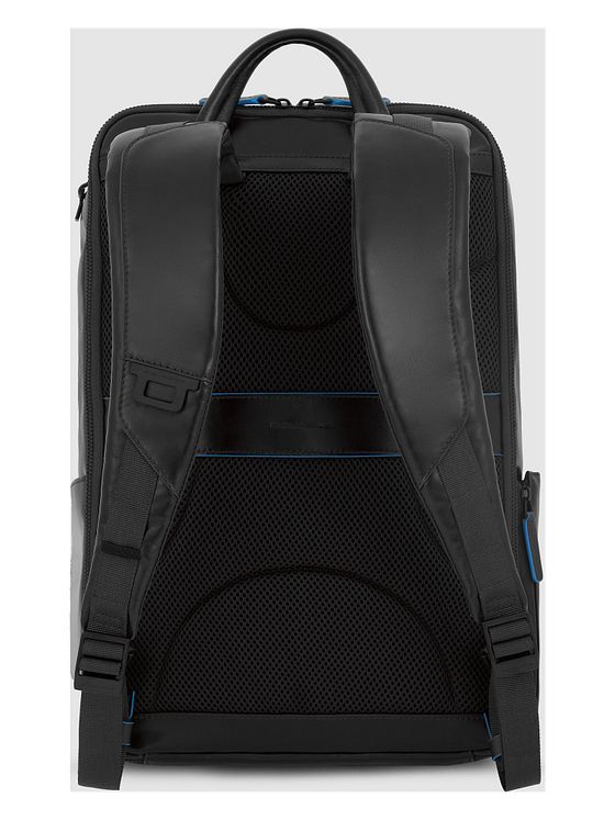 Piquadro Blue Square Revamp Forretningsrygsæk RFID-beskyttelse Læder 43 cm Laptoprum