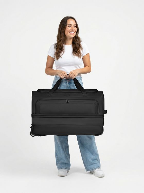 Redolz Duffle Essentials 2-Rollen Reisetasche Set 2-tlg. L+L mit Dehnfalte Redolz Duffle Essentials 2-Rollen Reisetasche Set 2-tlg. L+L mit Dehnfalte